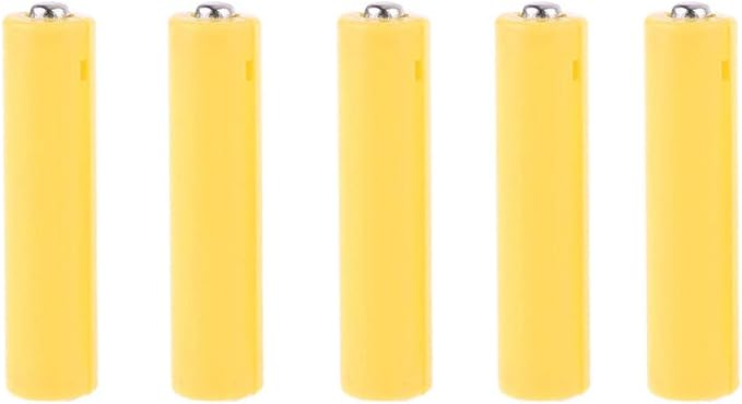 Folewr-8 Herstellerreferenz : Folewr-8 Folewr-8 Batterie Adapter 5 Stück, Dummy Batterie Netzteil Adapter als Ersatz für AA oder AAA Akku 2024