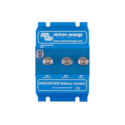 Victron Energy ArgoDiode Batterietrenner 120-2AC für 2 Batterien (120A) mit Schottky-Dioden & Kompensation – ARG120201020R