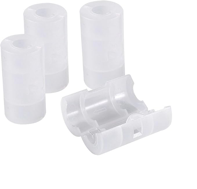 ciciglow 4er Set AA auf C Batterieadapter mit Limit-Slot - Konvertergehäuse aus umweltfreundlichem Material (2022)