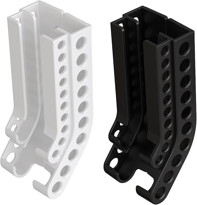 N/A JINGAN Batterie-Organizer Wandhalterung für 10 AA & 10 AAA Batterien | Aufbewahrungsregal mit Schubladen