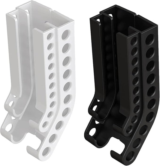 N/A JINGAN Batterie-Organizer Wandhalterung für 10 AA & 10 AAA Batterien | Aufbewahrungsregal mit Schubladen