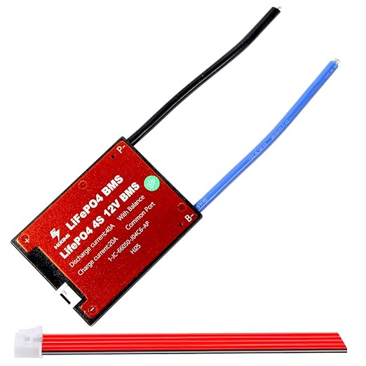 LiFePO4 BMS 4S 12V 40A Lithium Eisen Phosphat Batterie Management System Schutz Board mit Balance Leads Drähte für LiFePO4 3.2V Zellen Batterie Pack