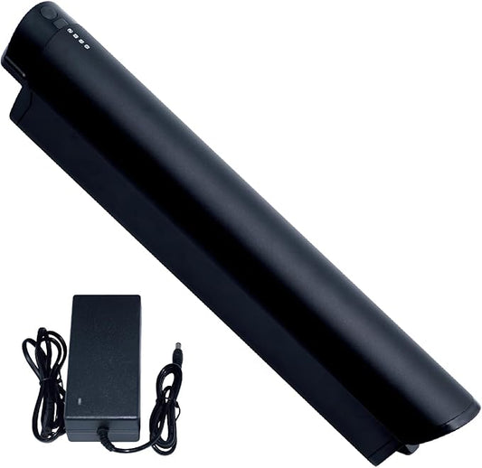 Runwu 36V 15Ah 540Wh E-Bike Akku mit Ladegerät für Zündapp z810 250W/350W/500W Motoren – Ersatz für F.LLI Schiano E-Wave/Braver/E-Fully Reen