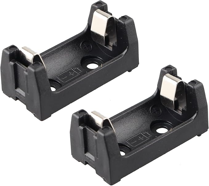 HALJIA ER14250 Batteriehalter-Set, 2 Stück 1/2AA Batteriebox mit Stiften für 3,6V 14250 Batterien – ADN2106012
