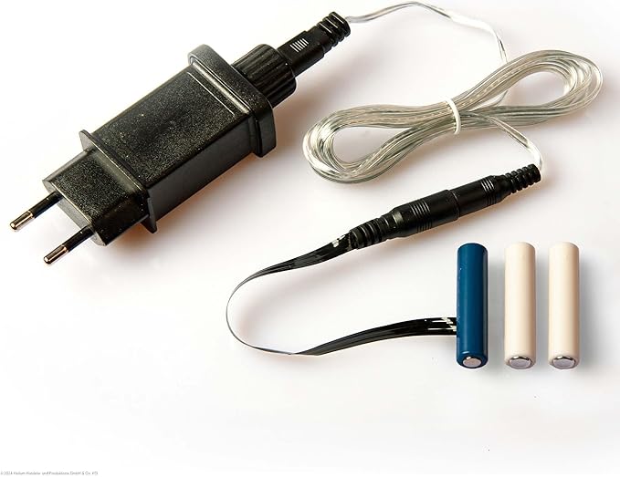 N/A Batterie Adapter AAA 3X, 4.5V Netzteil Batterieersatz für 3xAAA, Dummy auf 230V mit 1,8m Kabel für batteriebetriebene Dekoration