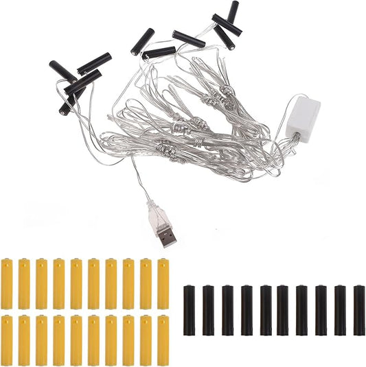 Ja Haveratio AAA Batterie-Eliminator Netzteil-Adapter 4NB106465-10 für LED-Leuchten, Uhren, Ventilatoren, Kameras