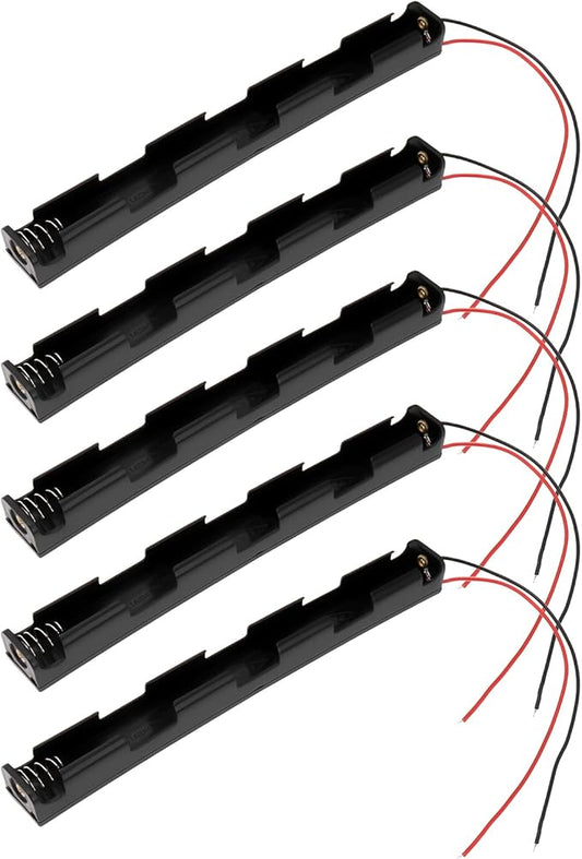 EMSea 3xAA Batteriehalter 4,5V mit 150mm Kabeln für Mikrocontroller LED Projekte Spielzeug – 26AWG