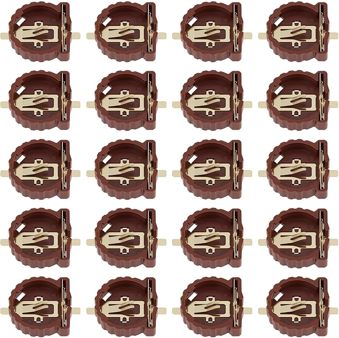 YINETTECH 20 Stück SMD-Batteriehalter 15 X 20 Mm für CR1225 CR1220 Batterien