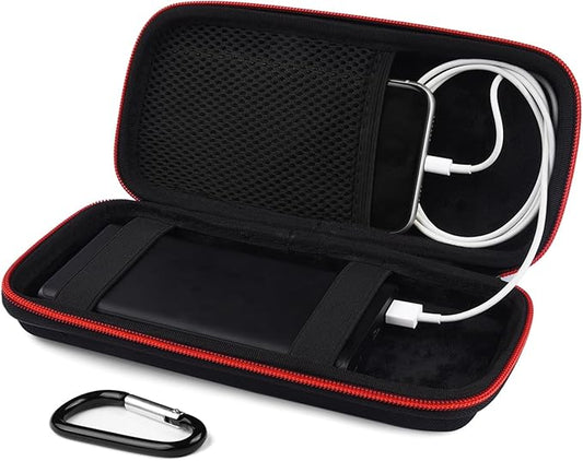 Nein Auslaufartikel (Produktion durch SKYNEW Powerbank Tasche für Anker PowerCore 26800, RAVPower 26800/20100/20000, Dulla M50000/12000, EVA wasserfest, Schwarz