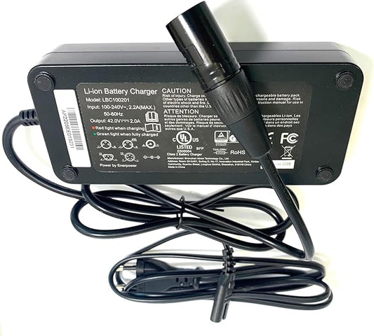 Enerpower 42V Ladegerät FY4202000 für Raleigh Leeds Dover Stoker Impulse 36V-37V Systeme mit XLR-4