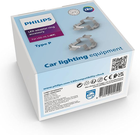 Lumileds Philips Adapterringe Typ RAP für LED-Scheinwerferlampen H7 Ultinon Pro3021 2052931