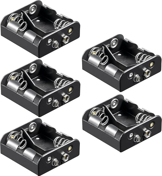 WireThinx 5er Set 2X C (Baby) Batteriehalter mit Druckknopf B01N9OQ1PN
